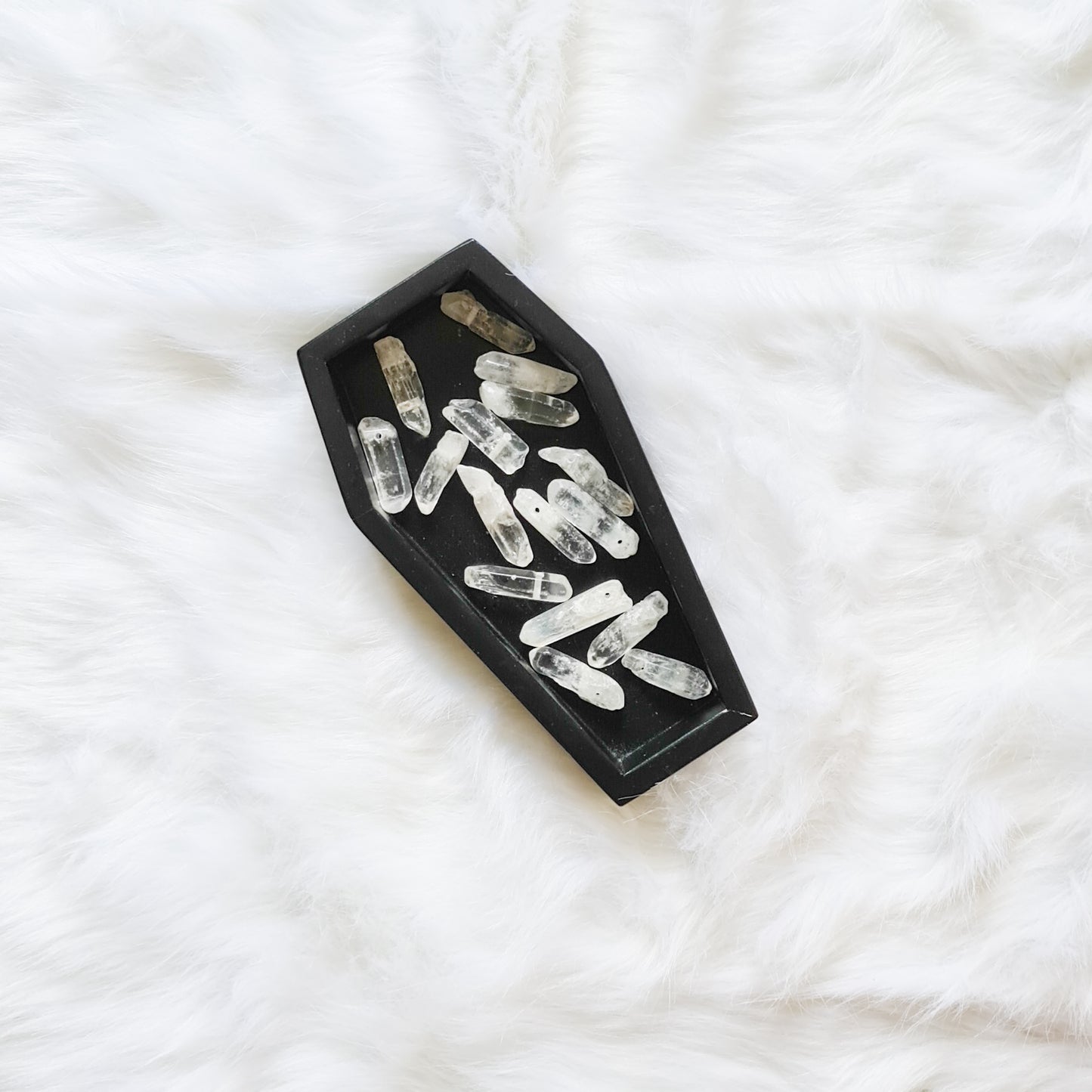 Clear Quartz Quartz Point Bead