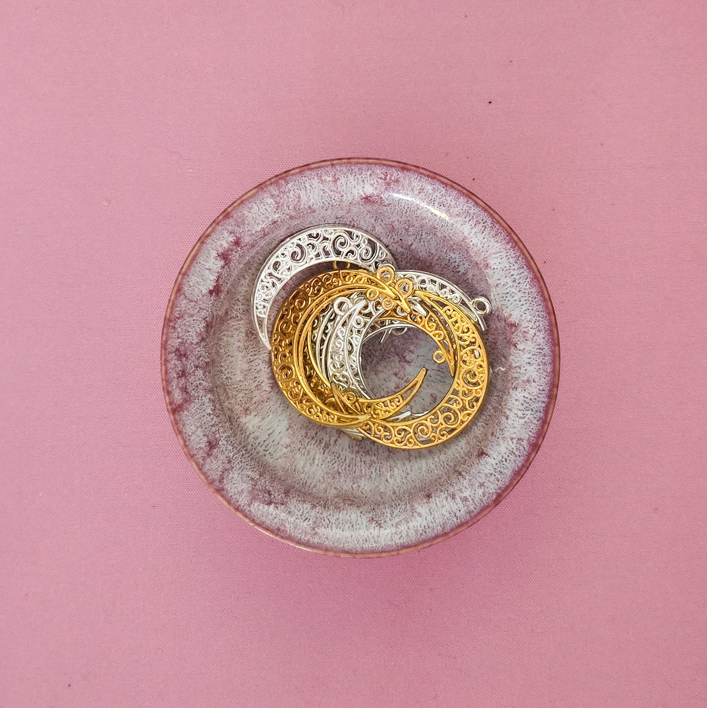 Large Moon Charm