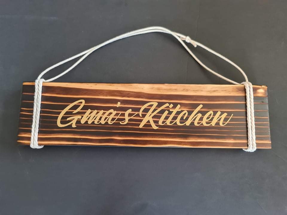 Made to order Wooden Sign