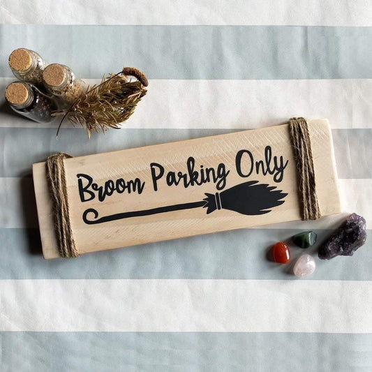 Broom Park Only Sign